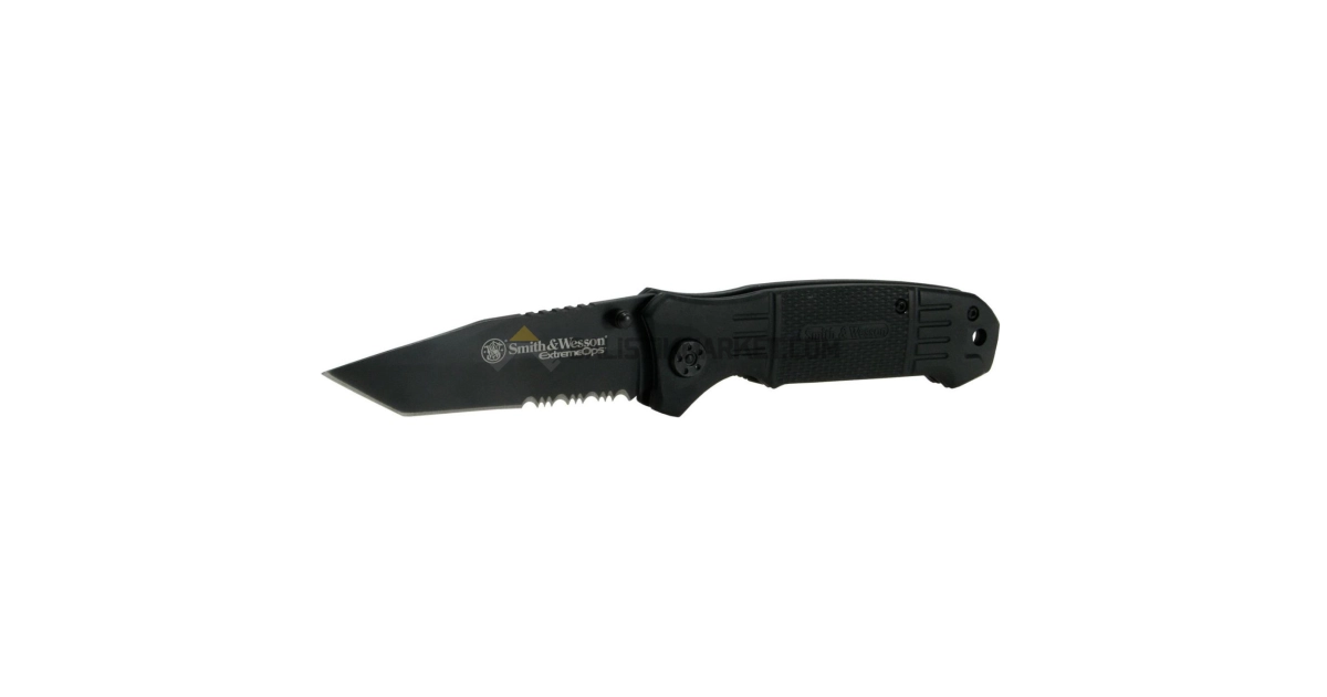 Smith & Wesson Extreme Ops Serrated Tanto Çakı