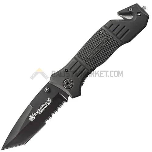 Smith & Wesson Extreme Ops Serrated Tanto Kurtarma Çakısı