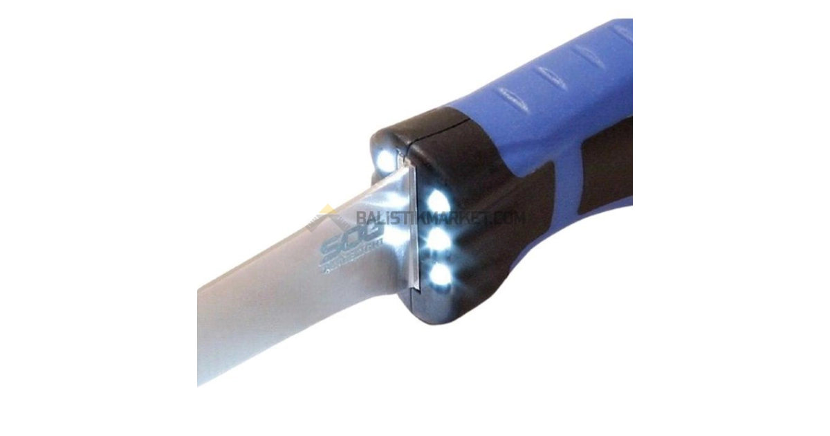 SOG BLT32K Bladelight 7,5'' Ledli Fileto Sabit Bıçak