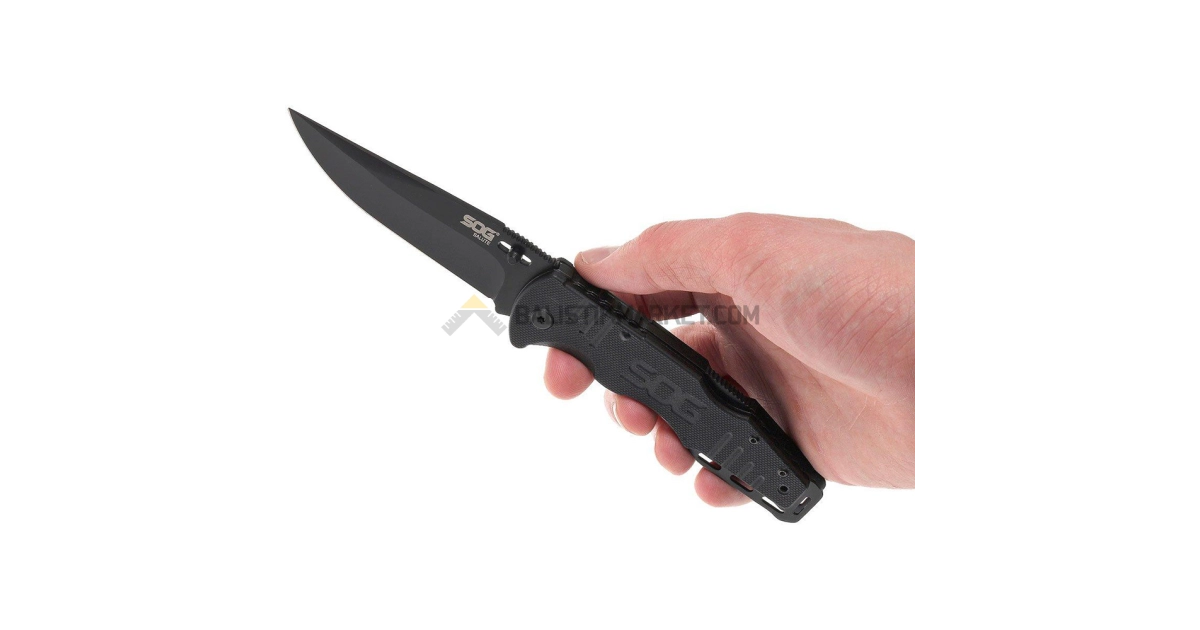 SOG FF-11 Salute Black Blade Çakı