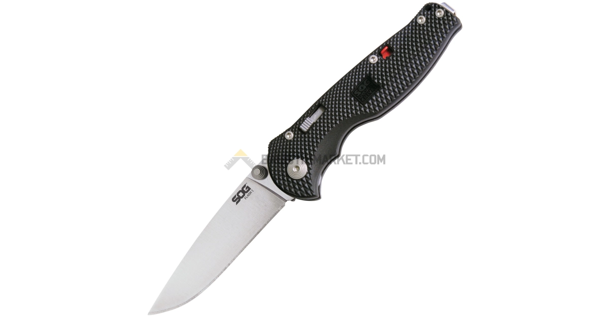 SOG FSA-7 Flash 1 Satin Plain Blade Çakı