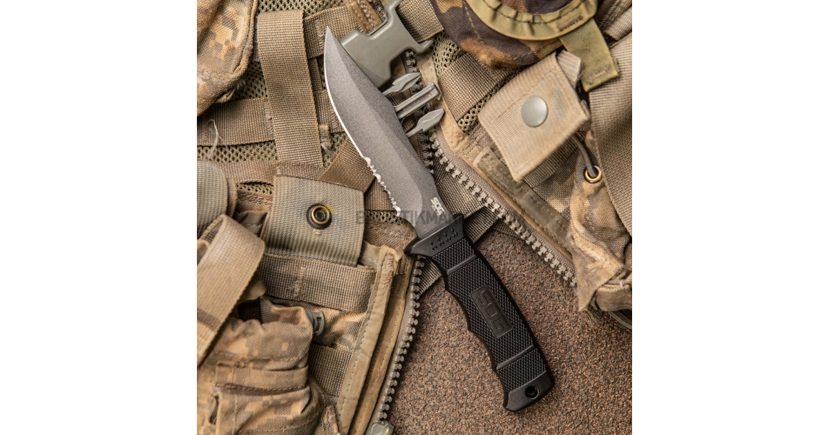 SOG M37K Seal Pup Kydex Sheath Sabit Bıçak