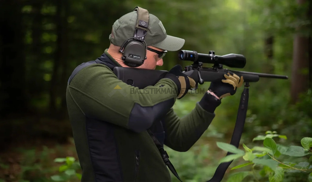 Sordin ACE Jackal Aktif Jel Atış Kulaklığı (Yeşil)