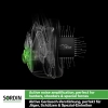 Sordin Supreme Pro-X LED Elektronik Atış Kulaklığı (Yeşil)