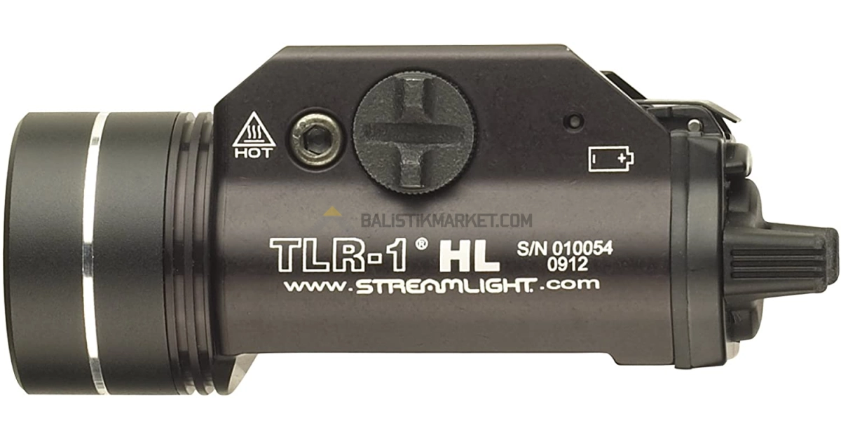 Streamlight TLR-1 HL 1000 Lümen Taktiksel Tabanca Feneri (Siyah)