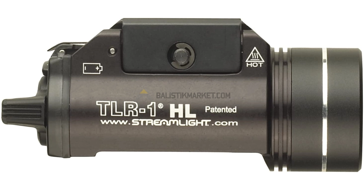 Streamlight TLR-1 HL 1000 Lümen Taktiksel Tabanca Feneri (Siyah)