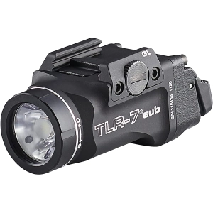 Streamlight TLR-7 Sub Ultra Compact 500 Lümen Taktiksel Tabanca Feneri (Glock 43X/48 MOS)