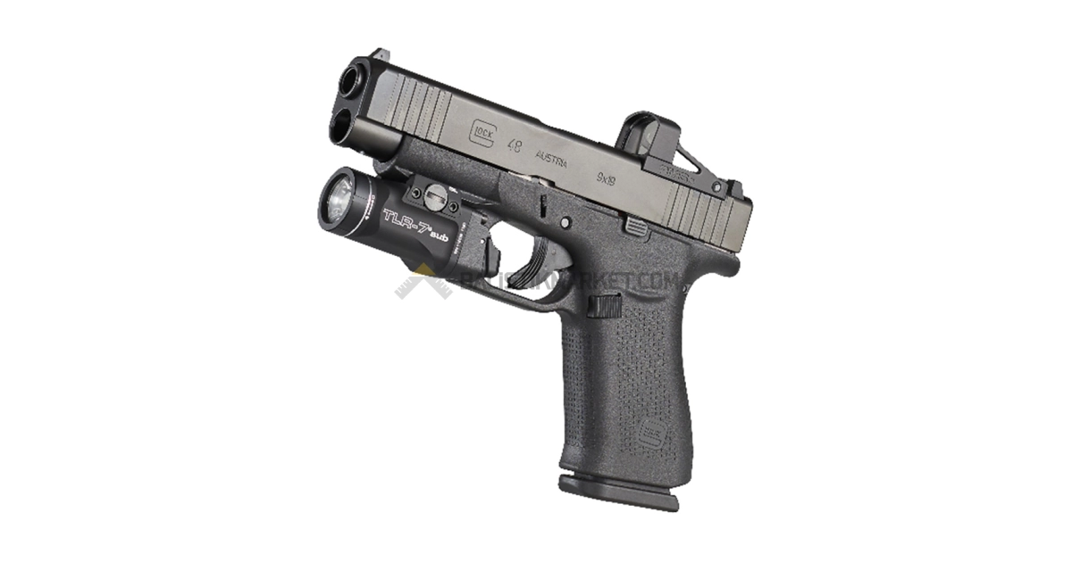 Streamlight TLR-7 Sub Ultra Compact 500 Lümen Taktiksel Tabanca Feneri (Glock 43X/48 MOS)