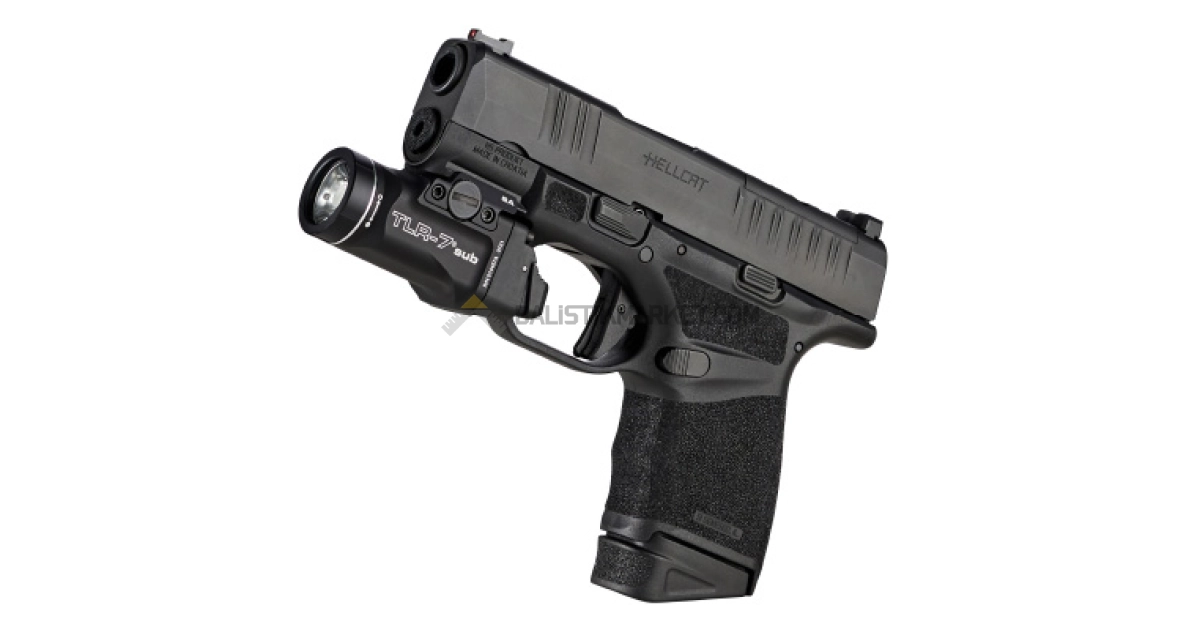 Streamlight TLR-7 Sub Ultra Compact 500 Lümen Taktiksel Tabanca Feneri (H11 & Hellcat)