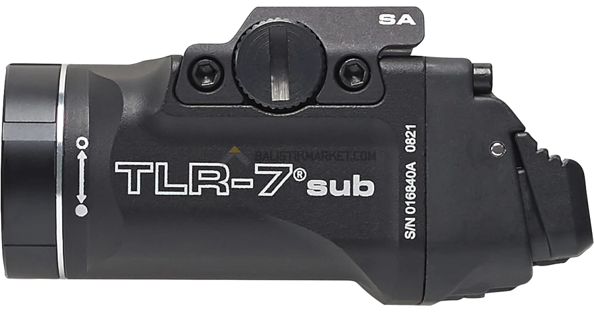 Streamlight TLR-7 Sub Ultra Compact 500 Lümen Taktiksel Tabanca Feneri (H11 & Hellcat)