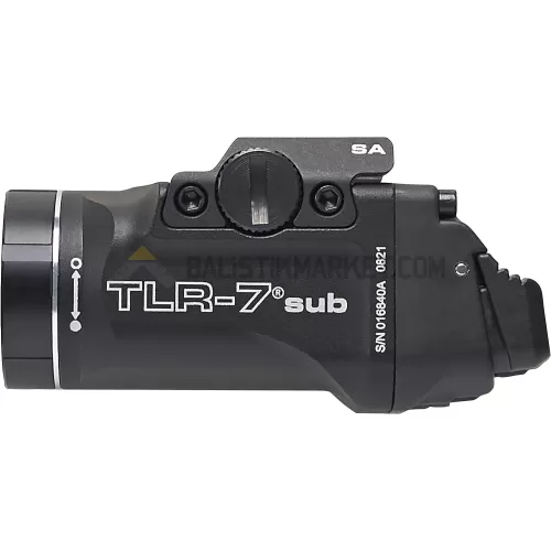 Streamlight TLR-7 Sub Ultra Compact 500 Lümen Taktiksel Tabanca Feneri (H11 & Hellcat)