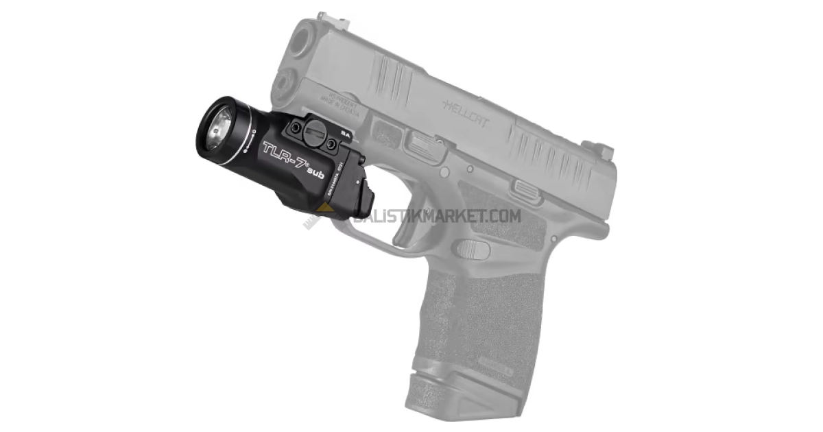 Streamlight TLR-7 Sub Ultra Compact 500 Lümen Taktiksel Tabanca Feneri (H11 & Hellcat)