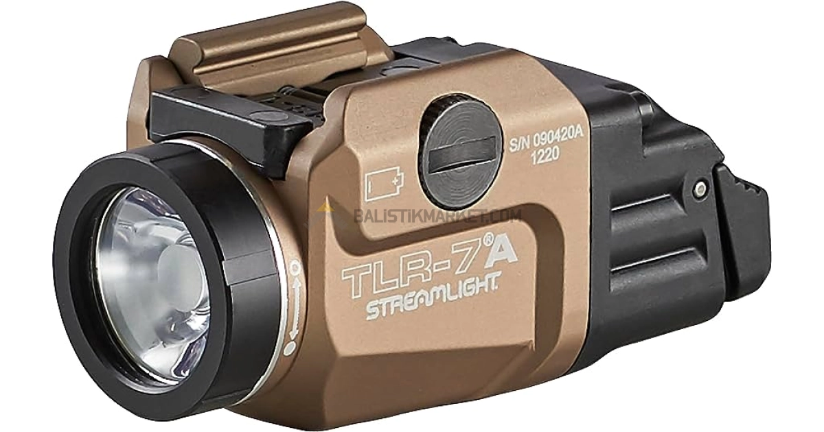 Streamlight TLR-7A Flex 500 Lümen Tabanca Feneri - High/Low Switch (Flat Dark Earth)