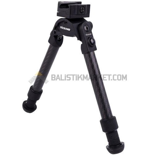 Tacband BPW Carbon Fiber Swivel Picatinny Bipod Çatal Ayak 8-11''