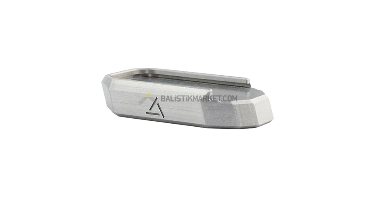TCS Kugar C Güçlendirilmiş Şarjör Kapağı Tungsten/Platin (Canik Mete & TP9)