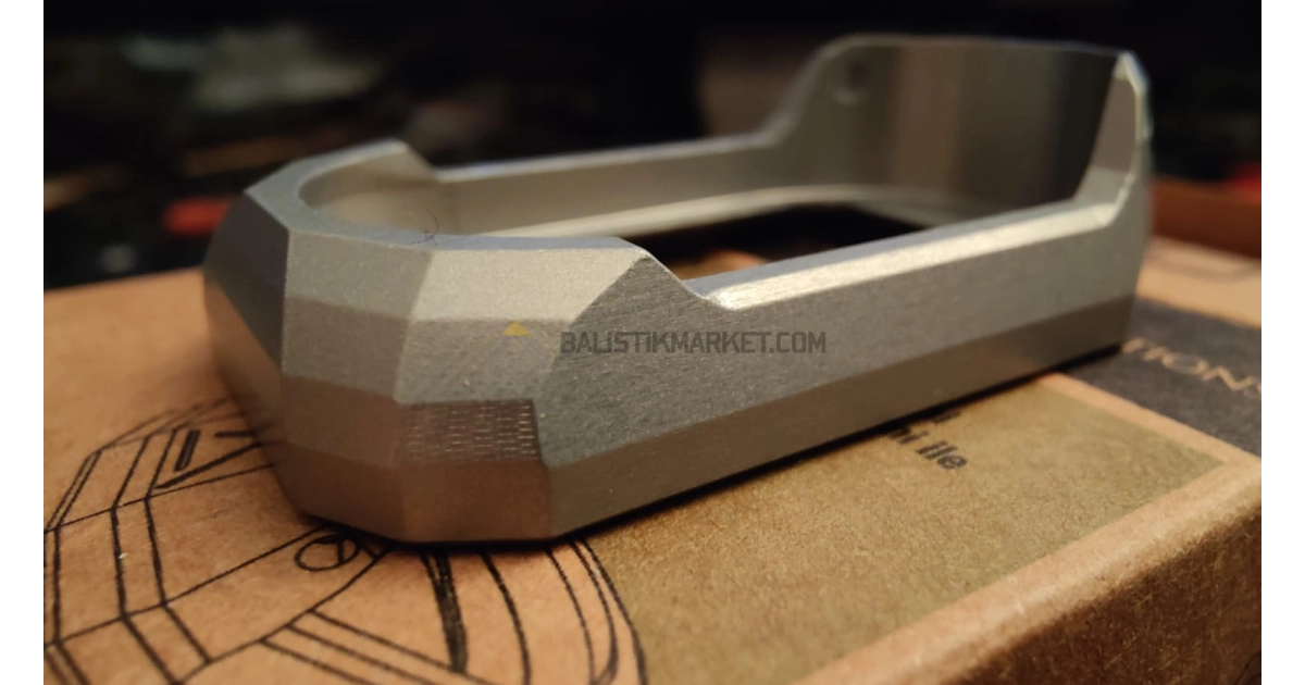 TCS Armadillo Şarjör Kılavuzu Magwell Platinum (SAR9)