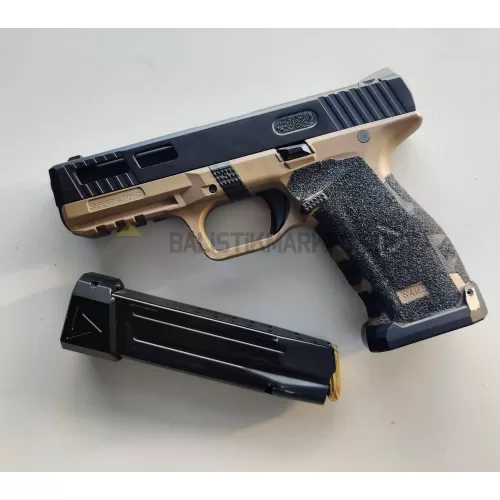TCS Armadillo Şarjör Kılavuzu Magwell Siyah (SAR9)