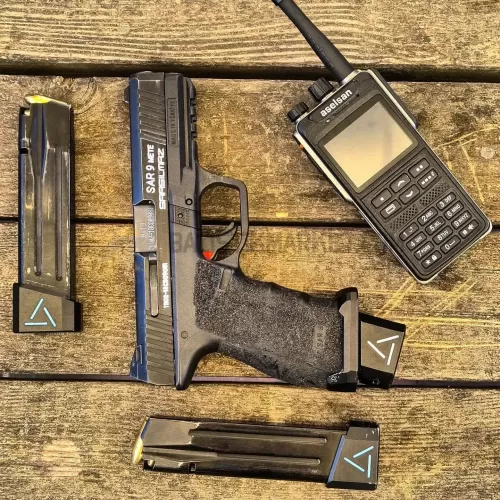 TCS Armadillo Şarjör Kılavuzu Magwell Siyah (SAR9)
