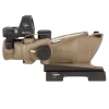 Trijicon ACOG 4x32 BAC ECOS & 3.25 MOA RMR Tüfek Dürbünü (FDE)