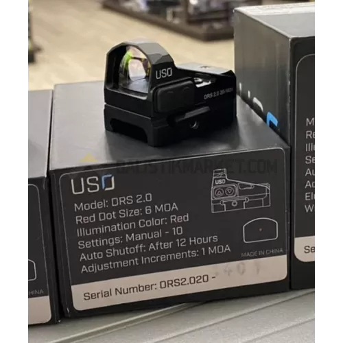 U.S. Optics DRS 2.0 Red Dot Nişangah (6 MOA)