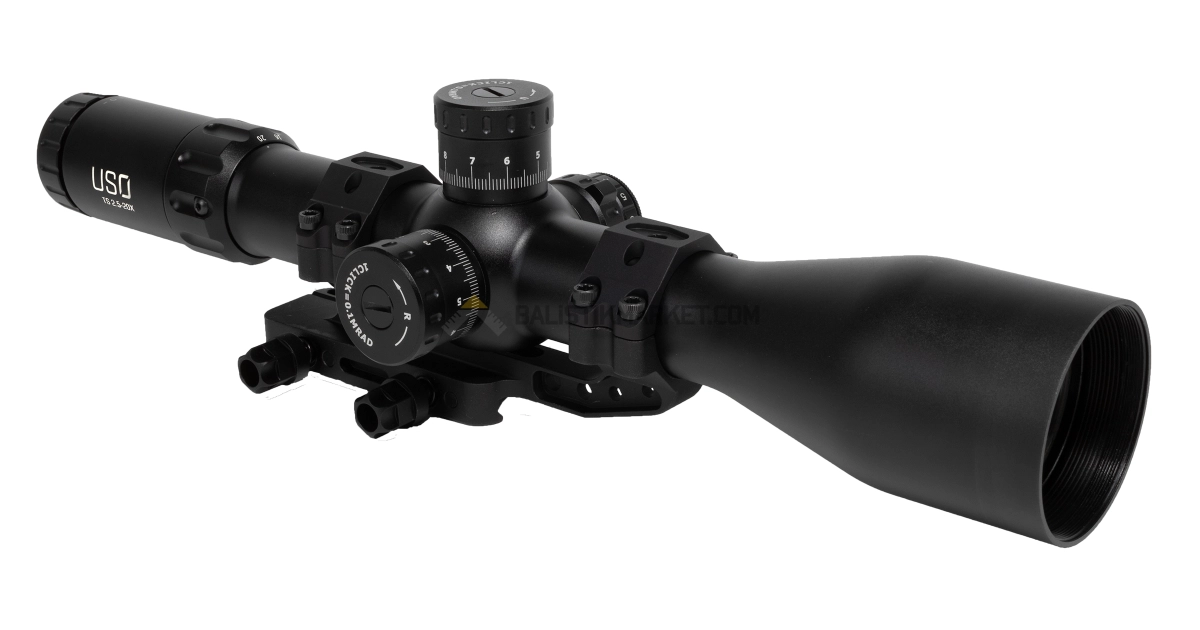 U.S. Optics TS-20X 2.5-20x50 FFP GENIIXR (MRAD) Tüfek Dürbünü