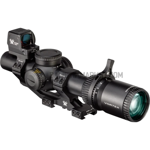 Vortex Venom 1-6x24 SFP AR-BDC3 (MOA) Tüfek Dürbünü + Venom 3 MOA Red Dot + Sport Mount Bundle 