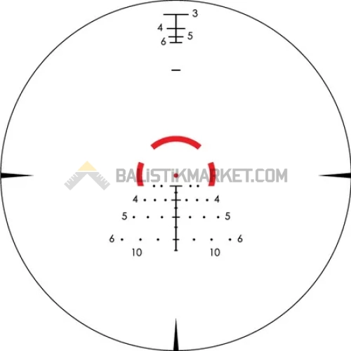 Vortex Venom 1-6x24 SFP AR-BDC3 (MOA) Tüfek Dürbünü + Venom 3 MOA Red Dot + Sport Mount Bundle 