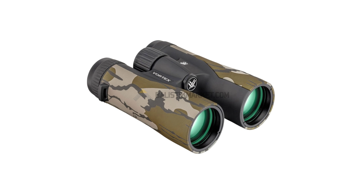 Vortex Crossfire HD 10x42 Binocular El Dürbünü (Mossy Oak Bottomland)