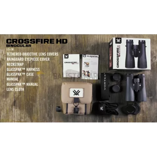 Vortex Crossfire HD 12x50 Binocular El Dürbünü