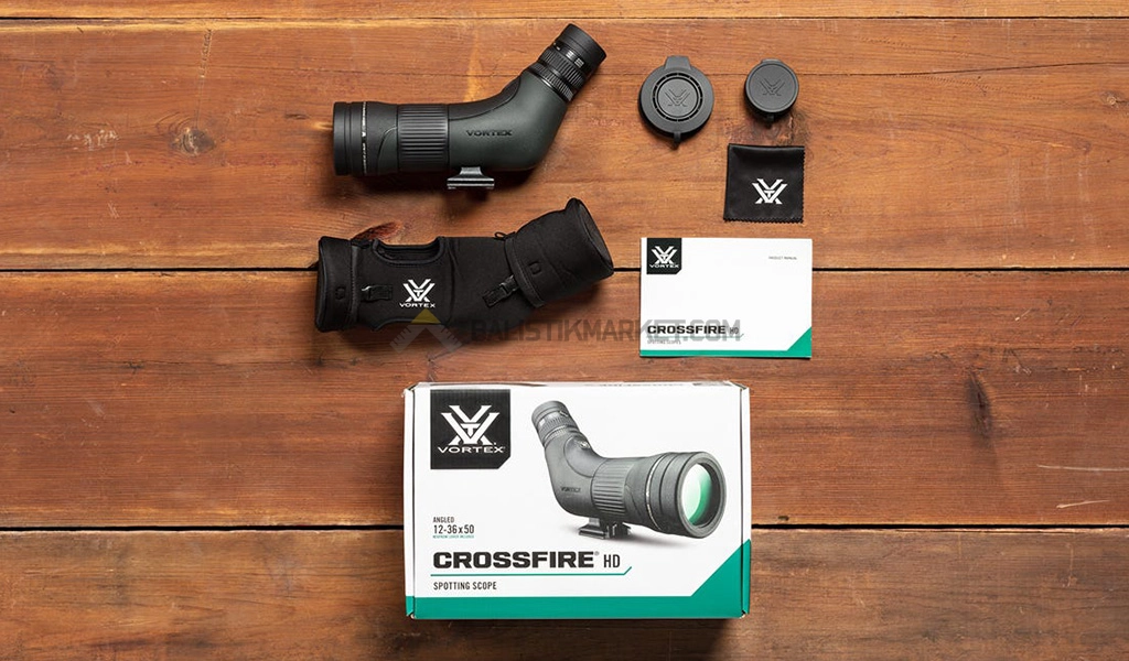 Vortex Crossfire HD 12-36x50 Gözetleme Dürbünü (Açılı)