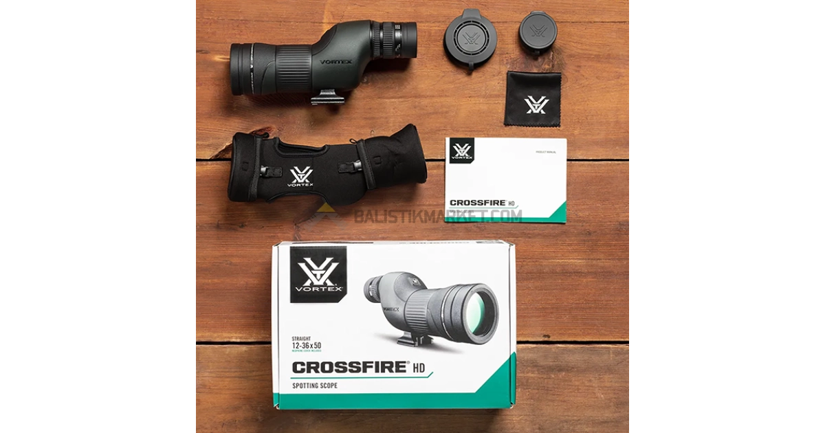 Vortex Crossfire HD 12-36x50 Gözetleme Dürbünü (Düz)