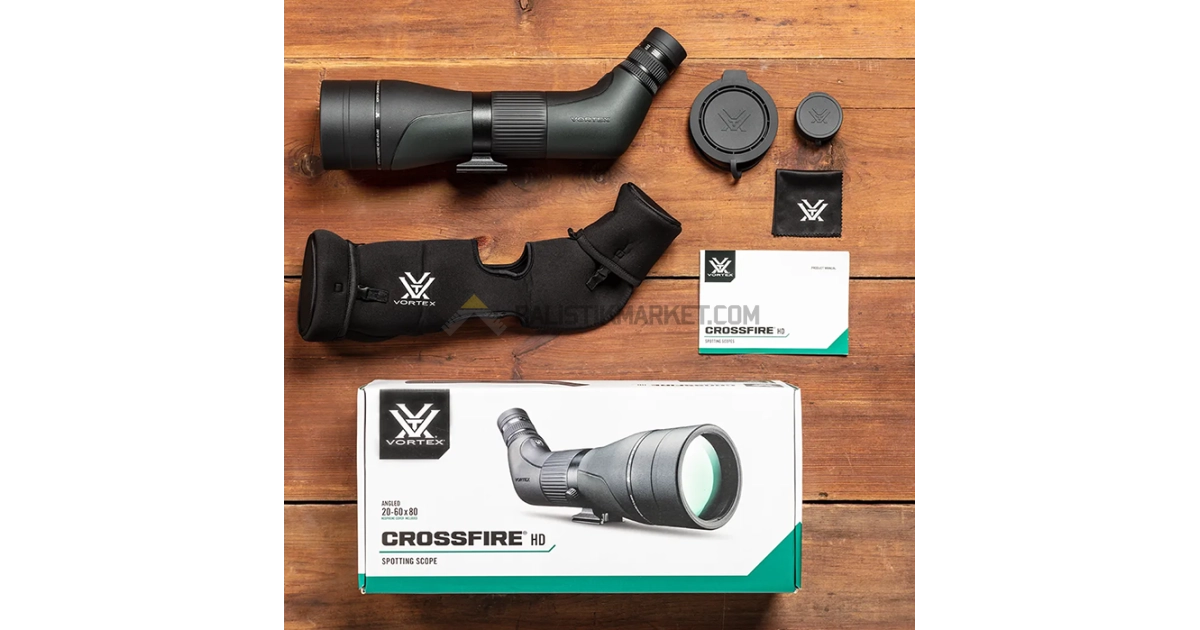 Vortex Crossfire HD 20-60x80 Gözetleme Dürbünü (Açılı)