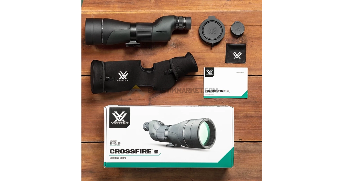 Vortex Optics Crossfire HD 20-60x80 Gözetleme Dürbünü (Düz)