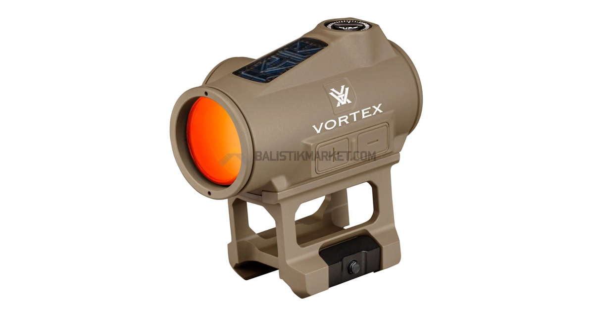 Vortex Crossfire II Solar Red Dot Nişangah (2 MOA, Tan)