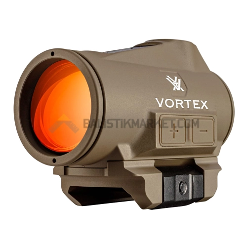 Vortex Crossfire II Solar Red Dot Nişangah (2 MOA, Tan)
