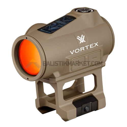 Vortex Crossfire II Solar Red Dot Nişangah (2 MOA, Tan)