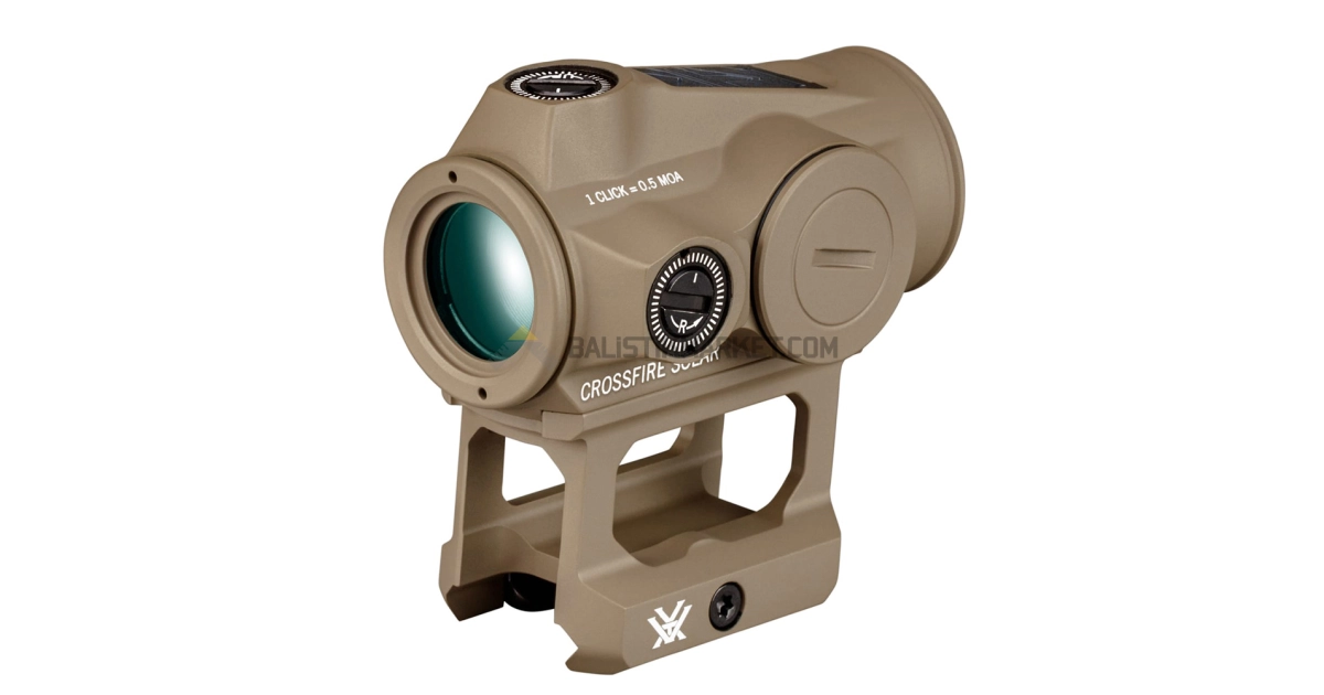 Vortex Crossfire II Solar Red Dot Nişangah (2 MOA, Tan)