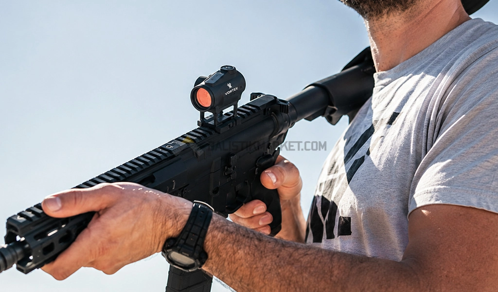 Vortex Crossfire II Solar Red Dot Nişangah (2 MOA)