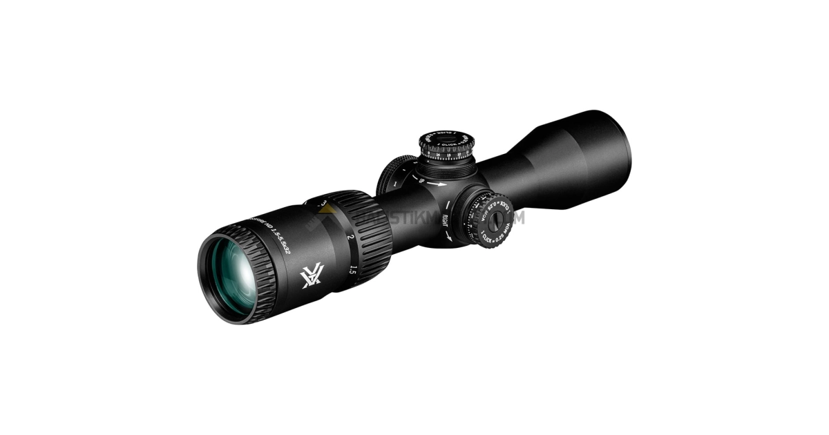 Vortex Crossfire HD 1.5-5.5x32 SFP Scout Dead-Hold 2A BDC (MOA) Tüfek Dürbünü