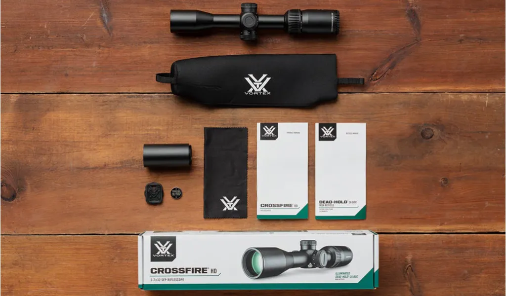 Vortex Crossfire HD 2-7x32 SFP Dead-Hold 2A BDC (MOA) Tüfek Dürbünü