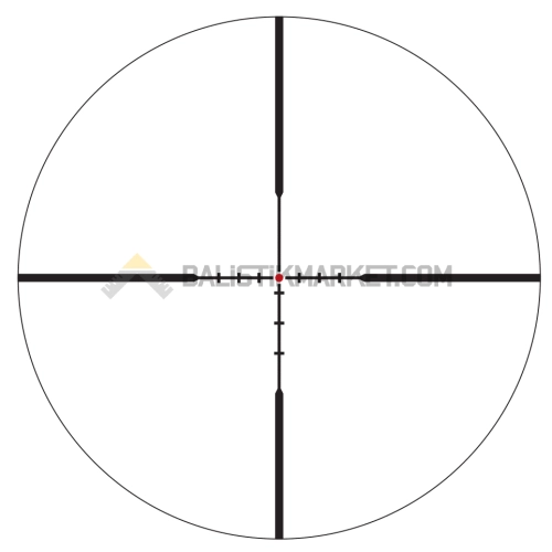 Vortex Crossfire HD 3-9x40 SFP Dead-Hold 2A BDC (MOA) Tüfek Dürbünü