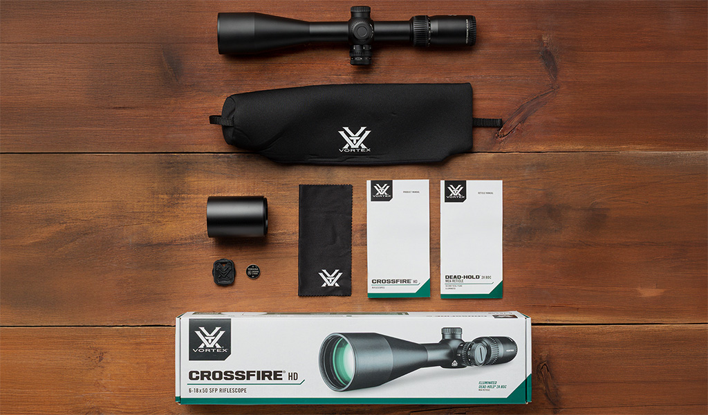 Vortex Crossfire HD 6-18x50 SFP Dead-Hold 2A BDC (MOA) Tüfek Dürbünü