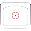 Vortex Defender-ST Enclosed Solar Red Dot (3 MOA & 32 MOA Circle)