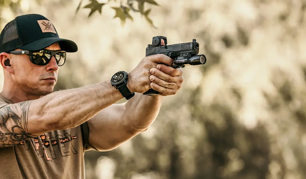 Vortex Defender-ST Enclosed Solar Red Dot (3 MOA & 32 MOA Circle)