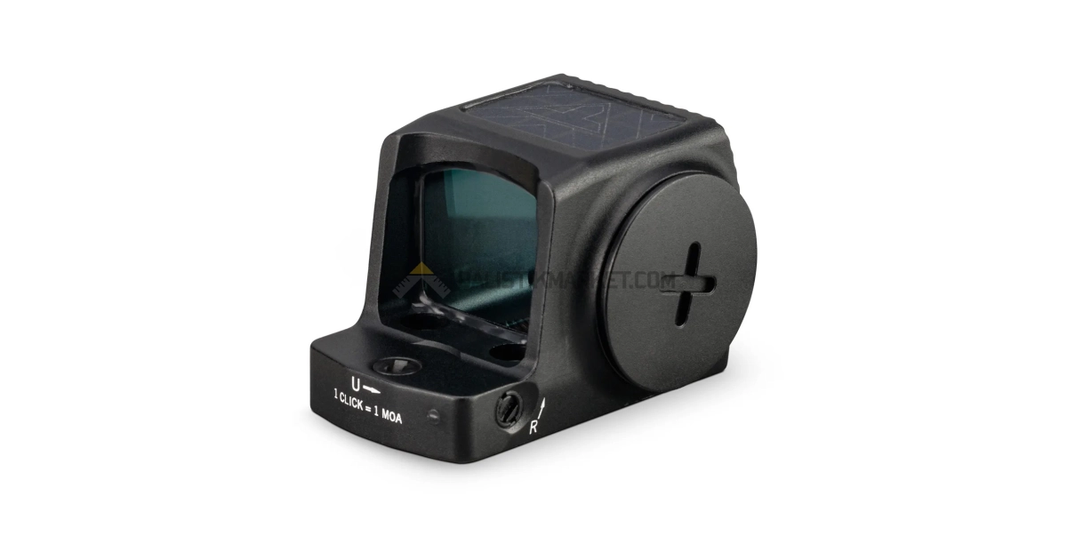 Vortex Defender-ST Enclosed Solar Red Dot (3 MOA & 32 MOA Circle)