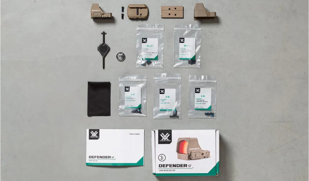 Vortex Defender-ST Micro Red Dot (3 MOA, Tan)