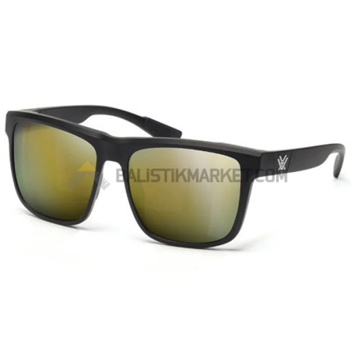 Vortex Banshee Balistik Gözlük, Gold Lens (Siyah, Amber)