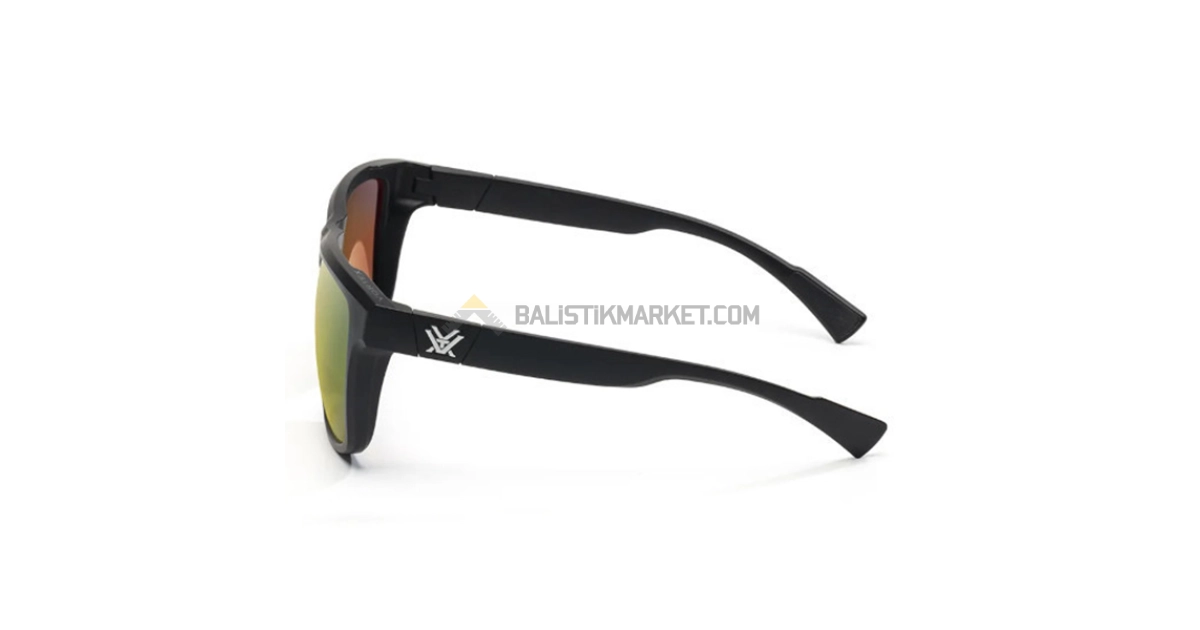 Vortex Banshee Balistik Gözlük, Gold Lens (Siyah, Amber)