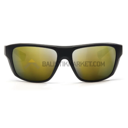 Vortex Jackal Balistik Gözlük, Gold Lens (Siyah, Amber)