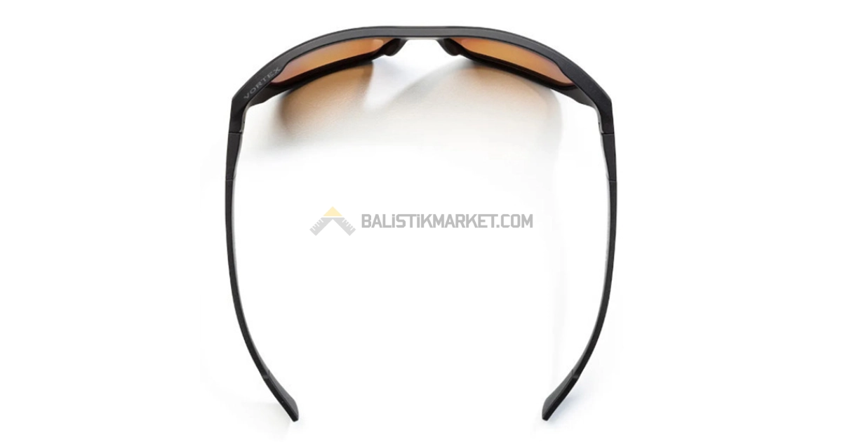 Vortex Jackal Balistik Gözlük, Gold Lens (Siyah, Amber)